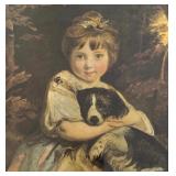 "Miss Bowles" Print by Sir Joshua Reynolds