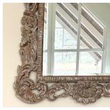 Very Large Gorgeous Ornate Wall Mirror