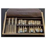 Reed and Barton Tapestry Sterling Silver Flatware Set