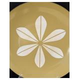 Cathrine Holm Olive Green Enamel Lotus Plate