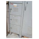 Vintage Metal Locker Unit