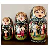 Amazing 28 Vintage Russian Nesting Dolls