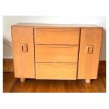 Mid Century Modern Heywood Wakefield Champagne Buffet