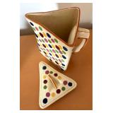 Vintage Revelation Triangular Polka Dot Pitchers