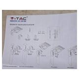 Lot of (4) V-Tac® Commercial 100-277V 240W LED Shoebox Light Fixtures VT-SBN3-3M-240W-840 (New In Box !)