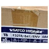 Lot of (1 Case) Satco® Hygrade 48" Fluorescent Lamps T8 32W 4100K F32T8/841/ENV/S8420 Medium Bi-Pin 30-count ( 30 total items )