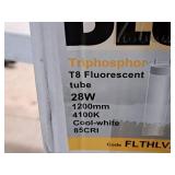 Lot of (45) DLU 48" Fluorescent Lamps T8 28W 4100K F28T8/85CRI Cool White