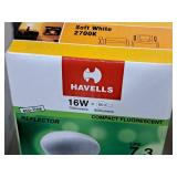 Lot of (6) Havells Eco-Line Compact Fluorescent Reflector Bulbs 16W