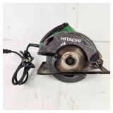 Hitachi 7 1/4" Circular Saw C 7ST Good Condition Tested Works PLATE ON BOTTOM IS BROKEN