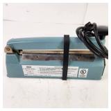 Uline 8" Impulse Sealer Model H-163 120V Excellent Condition