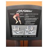 Life Fitness Seated Leg Press Machine