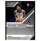 Antony Edwards RC Blue SP 2020-21 Chronicles Xr #295 Rookie Minnesota Timberwolves Basketball Card