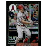 Mike Trout Refractor 2022 Topps Chrome #87BC-1 Baseball Card