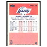 Magic Johnson 1986 Fleer #53 Vintage Basketball Card