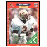 Deion Sanders RC 1989 Pro Set #486 Rookie Football Card