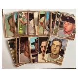 1962 Topps Baseball 20 Card Lot - Vintage