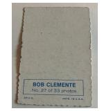 Robeto Clemente 1969 Topps Deckle Edge #27 Vintage Baseball Card