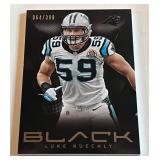 Luke Kuechly /399 2013 Black #78, numbered 064/399 Football Card