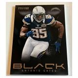 Antonio Gates /399 2013 Black #73, numbered 239/399 Football Card