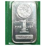 1oz .999 Silver Bar