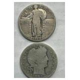 1905 & 1928 Quarters