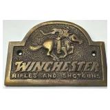 Winchester Brass Plate 4 1/2"