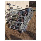 Lot of 4 Heavy Duty Rolling Carts