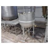 Stainless Steel Jacketed Mixing Tan...