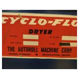 Autoroll Cyclo-Flo Model D4560 Drye...