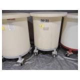 Nalgene Tank, 100 Gallon , Cart Bas...