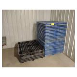 Approx. (28) Plastic Pallets...