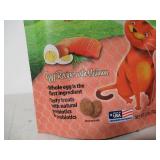 Lot of 12 Emerald Pet Wholly Egg Chicken Cat Treats, 2.5-oz bag