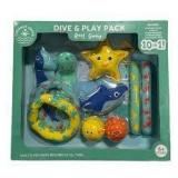 Coconut Grove Dive & Play Pack Reef Gang Set of 10 Pool Toys