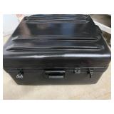 Parker Heavy Duty Hard Sided Rugged Shipping Equipment Case with Foam & Retractable Luggage Handle - In Great Condition!