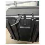 Parker Heavy Duty Hard Sided Rugged Shipping Equipment Case with Foam & Retractable Luggage Handle - In Great Condition!