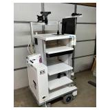 $$$$ Ergo-Express Featherweight Motorized Power Driving Endoscopy Workstation Cart With Keys - Moves Forward/Back Plus Lift & Horn -Great Working Condition!