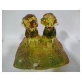 LUILI Crystal Glass Cut Labradors