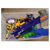 Assorted Dart Blasters with Tub of Darts