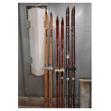 Vintage Wood Cross Country Skis