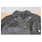 USA Bikers Leather Jacket -Large