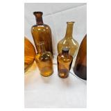 Amber Glassware and Bottles