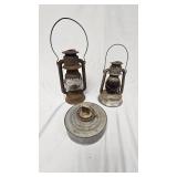 Kerosene Lanterns and base