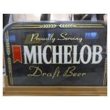 Michelob Draft Beer Countertop Light Up Sign