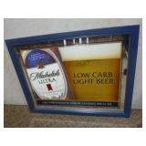 Michelob Ultra Mirror Sign