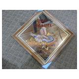 Miller High Life "First Flush" Pheasant Framed Mirror Sign