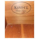 Kindel Mahogany French Provincial 7 Drawer Dresser and Mirror