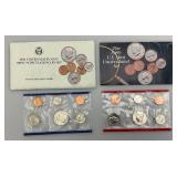 1987, 88 & 89 U.S. Mint Uncirculated Coin Sets