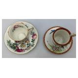 Misc. Vintage Collectible Miniature China Cups, Saucers & More