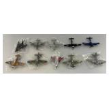 Misc. Miniature Die-Cast Airplanes (Like New Condition)