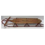 Vintage Sno-King Metal Runner Sled